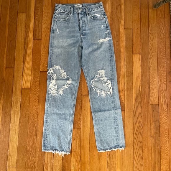 Agolde 90’s Mid Rise Loose Fit Jeans - Picture 4 of 6